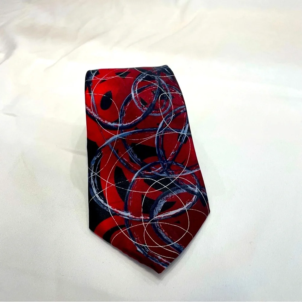 J. Garcia “Happy Birthday” Silk Tie Collection Fifty-Six‎ Retro Unique Colorful